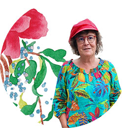 Photo CatMat et aquarelle