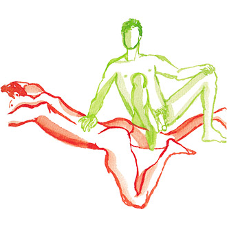 modele vivant nu deux hommes