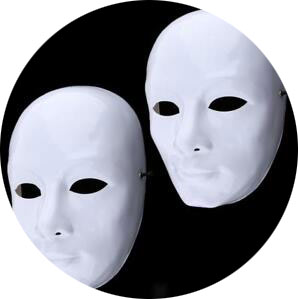 Masque blanc